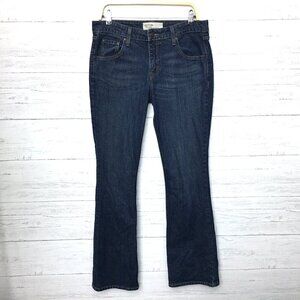 Levi's Signature Women's Jeans Low Rise Bootcut Dark Wash size 10L Length 34"